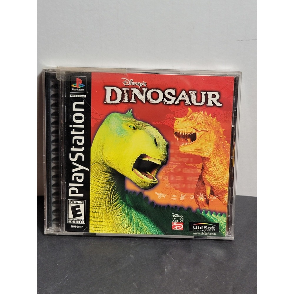 Disney's Dinosaur Sony PlayStation 1 PS1 2000 Ubisoft SLUS-01167 Tested